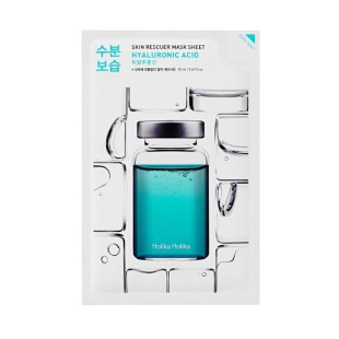 Маска HOLIKA Skin Rescuer  Mask Sheet - HYALURONIC ACID